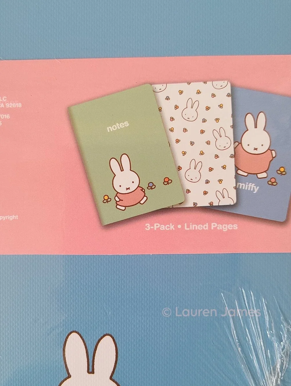 Miffy Blue and Green Notebook Set